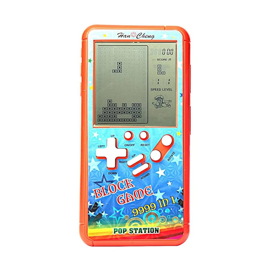 Amazon.com: Retro Block Game Console Brick Game Console with